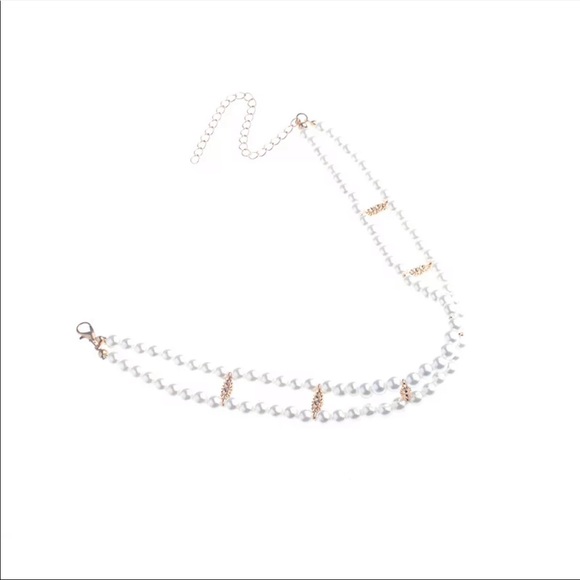 Double layer pearl choker - Picture 1 of 1